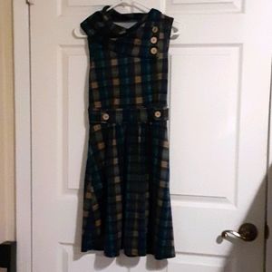Plaid dress